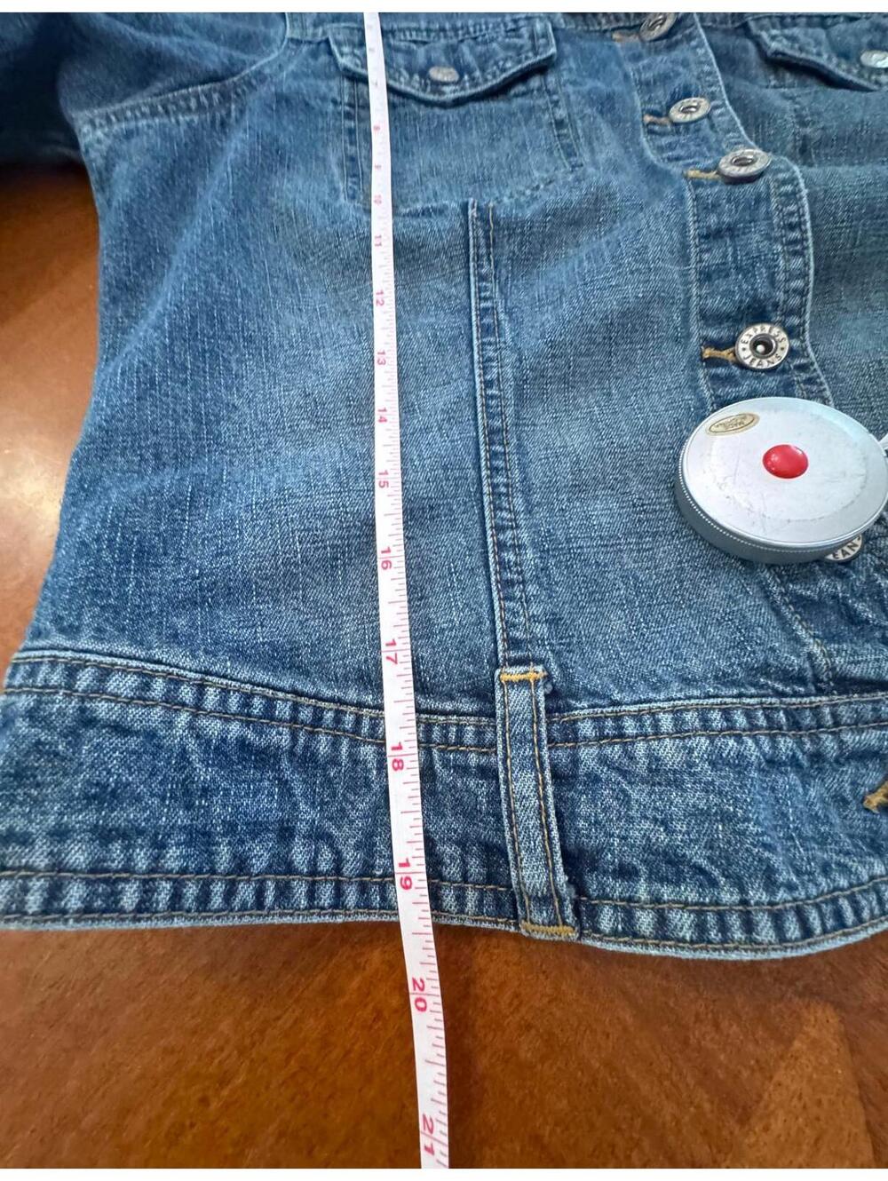 Express Jeans Denim Jacket Size Large - Picture 4 of 5